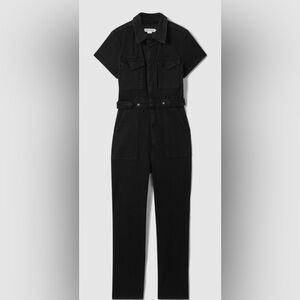 Good American Denim Jumpsuit in Black